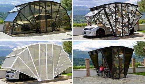 折叠车库视频,创新空间利用的智慧解决方案